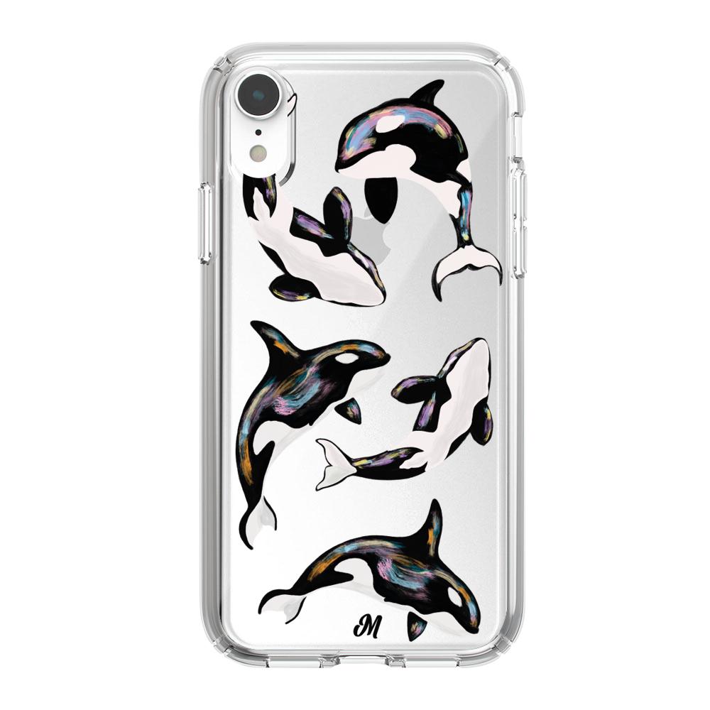 Case para iphone xr Ballenas marinas - Mandala Cases