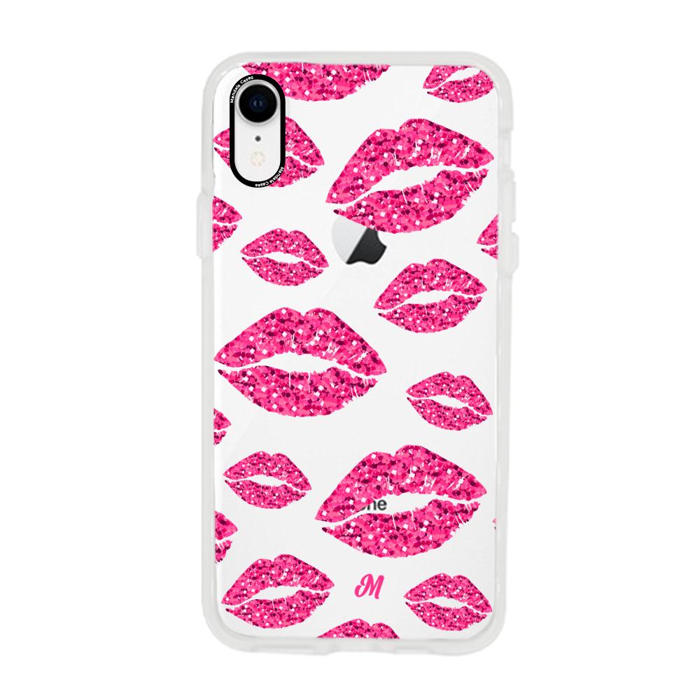 Case para iphone xr Glitter kiss - Mandala Cases