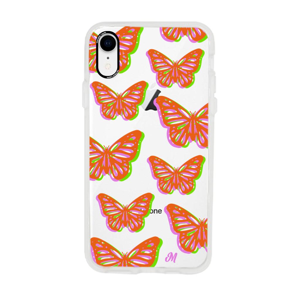 Case para iphone xr Mariposas rojas aesthetic - Mandala Cases