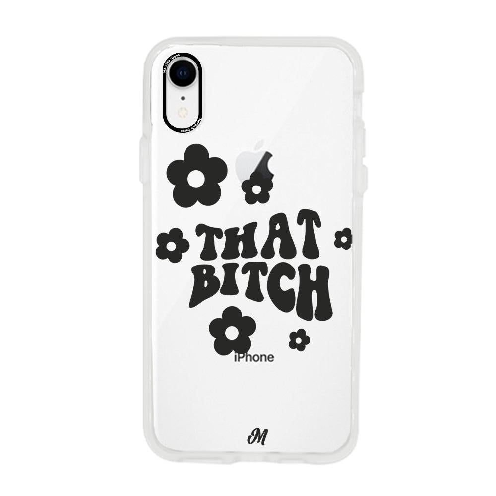 Case para iphone xr that bitch negro - Mandala Cases