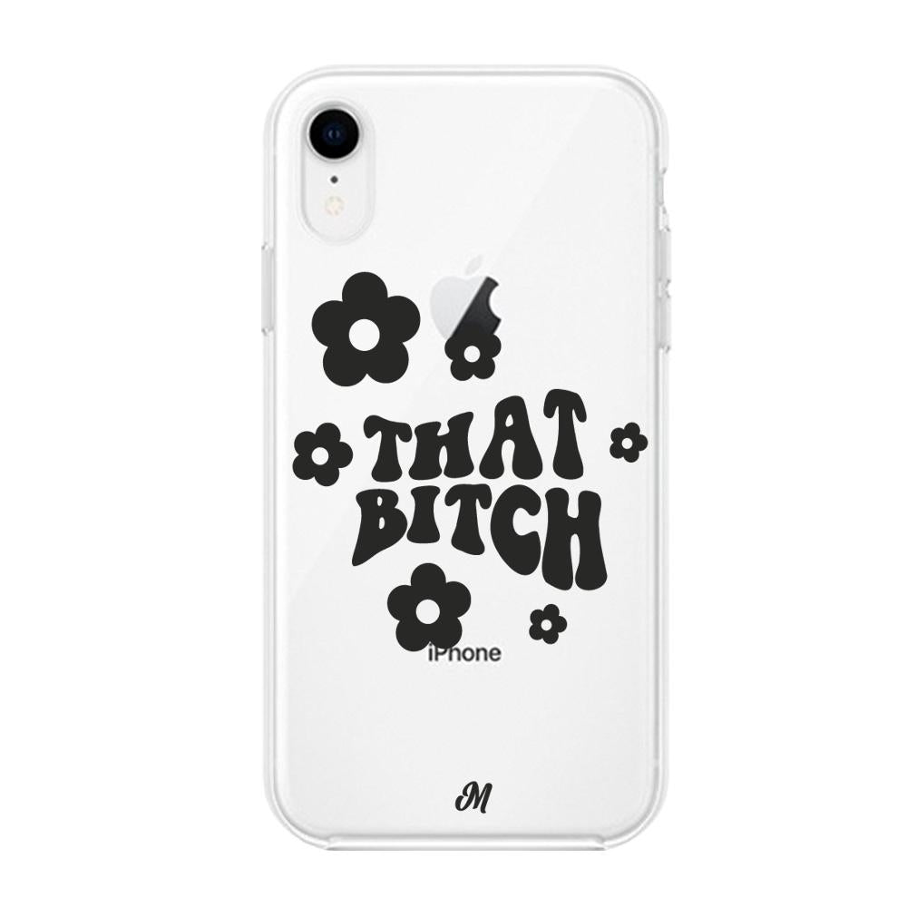 Case para iphone xr that bitch negro - Mandala Cases