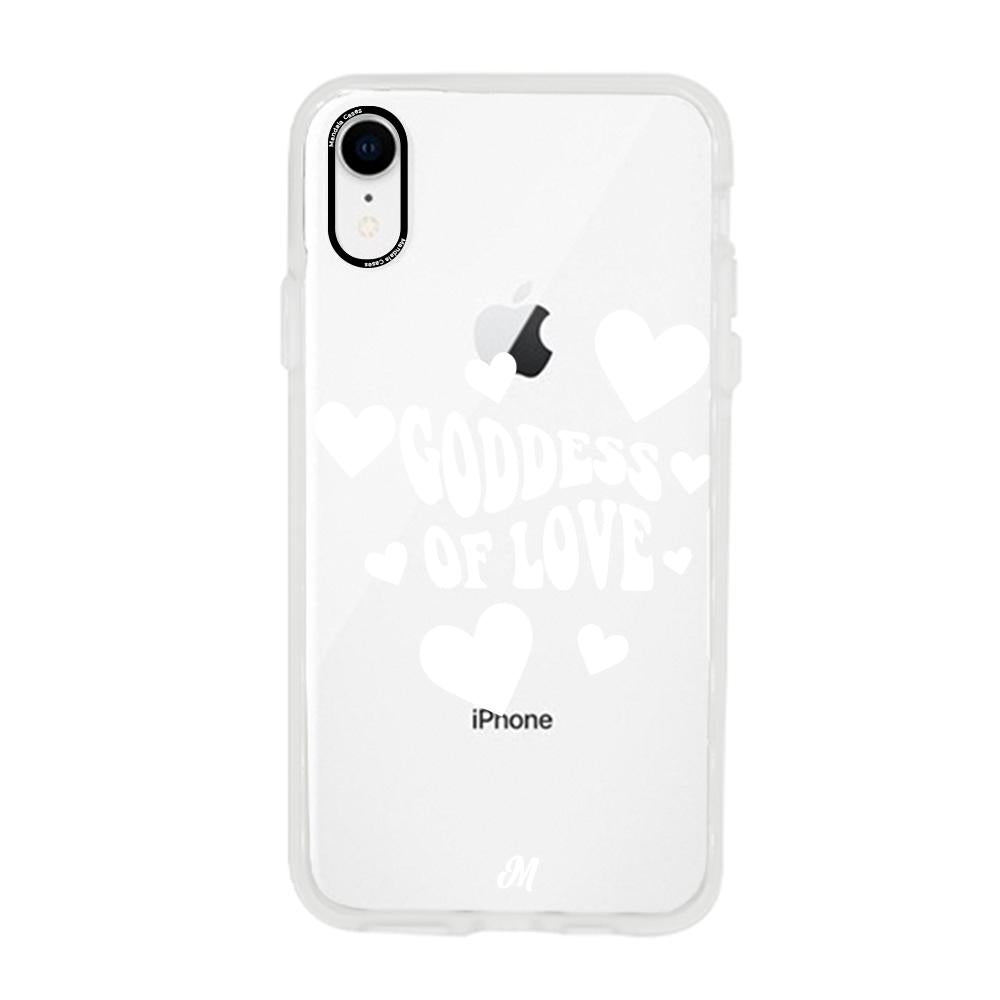 Case para iphone xr Goddess of love blanco - Mandala Cases
