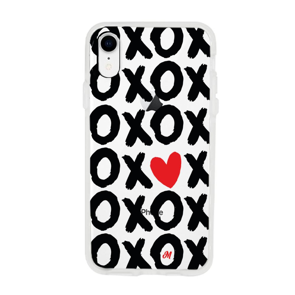 Case para iphone xr OXOX Besos y Abrazos - Mandala Cases