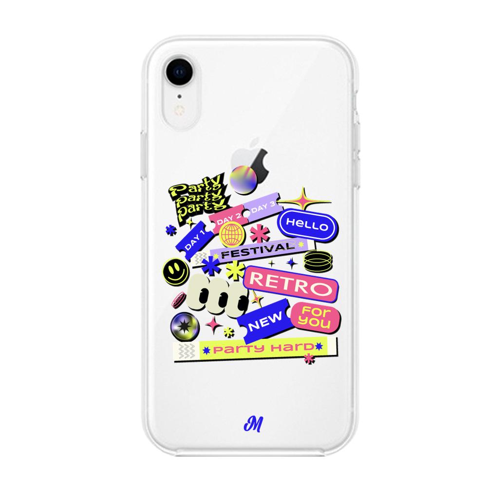 Case para iphone xr FESTIVAL STICKERS - Mandala Cases