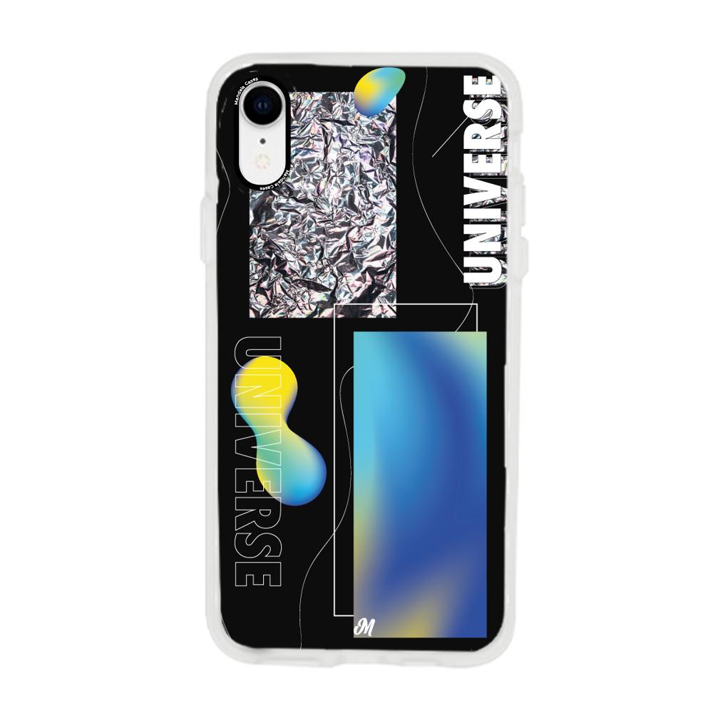 Case para iphone xr Blue universe - Mandala Cases