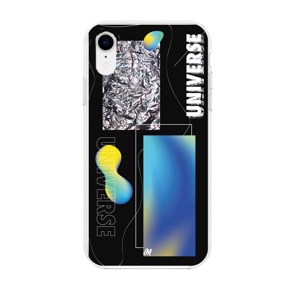 Case para iphone xr Blue universe - Mandala Cases