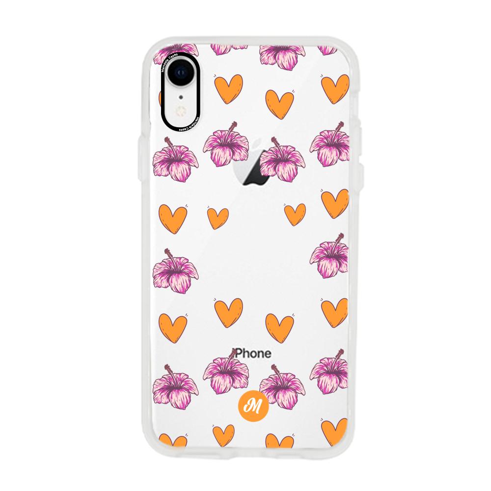 Cases para iphone xr Amor naranja - Mandala Cases