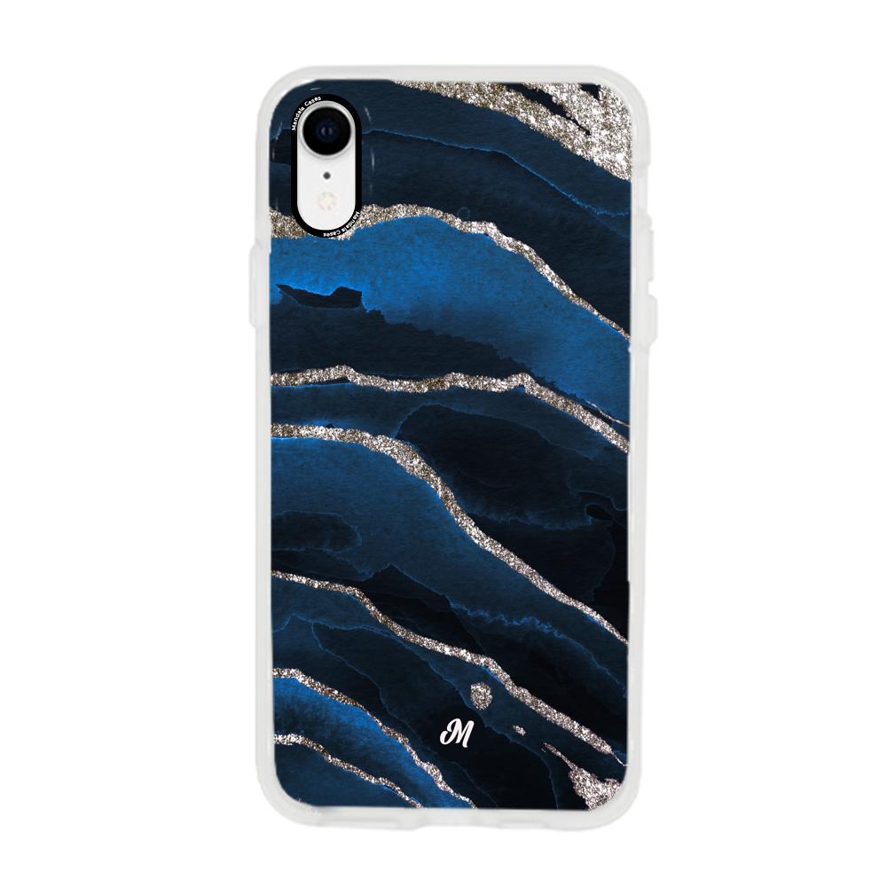 Cases para iphone xr Marble Blue - Mandala Cases