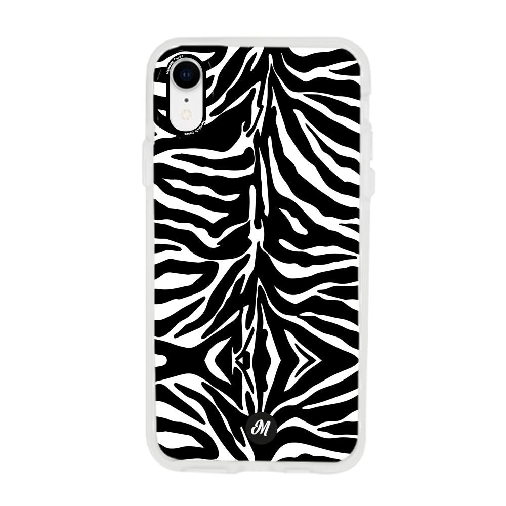 Cases para iphone xr Minimal zebra - Mandala Cases