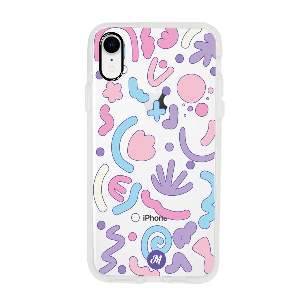 Cases para iphone xr Colorful Spots Remake - Mandala Cases