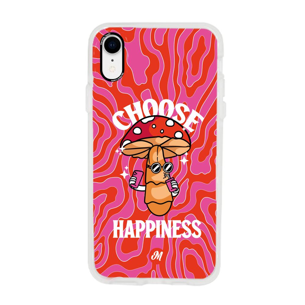 Cases para iphone xr Choose happiness - Mandala Cases