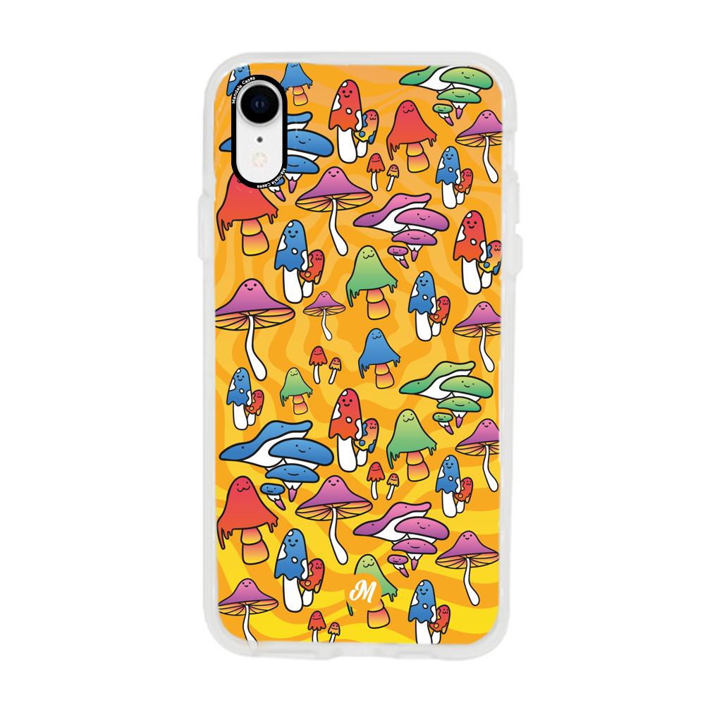 Cases para iphone xr Color mushroom - Mandala Cases