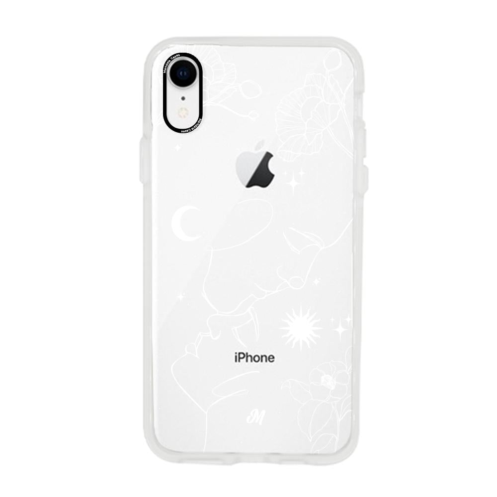 Cases para iphone xr Love Line White - Mandala Cases