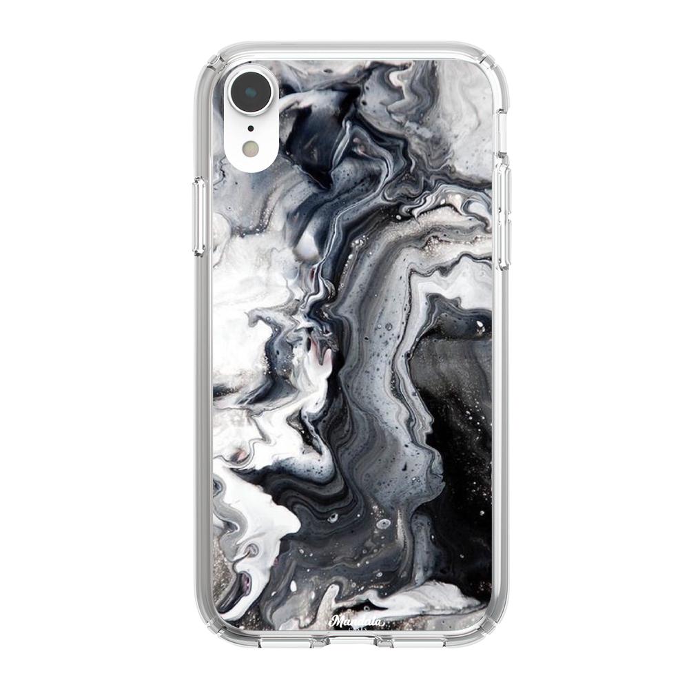 Case para iphone xr de Marmol Negro - Mandala Cases