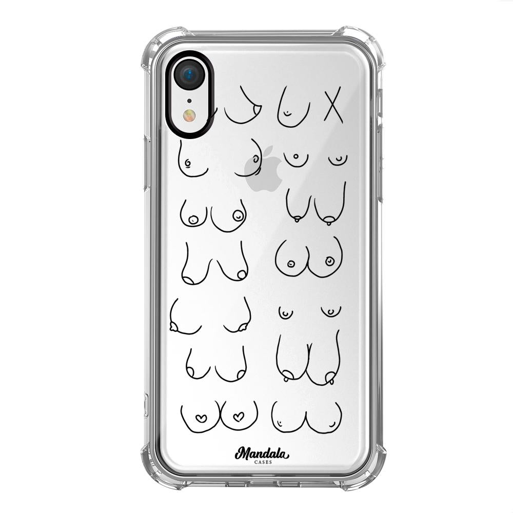 Estuches para iphone xr - Boobs Case  - Mandala Cases