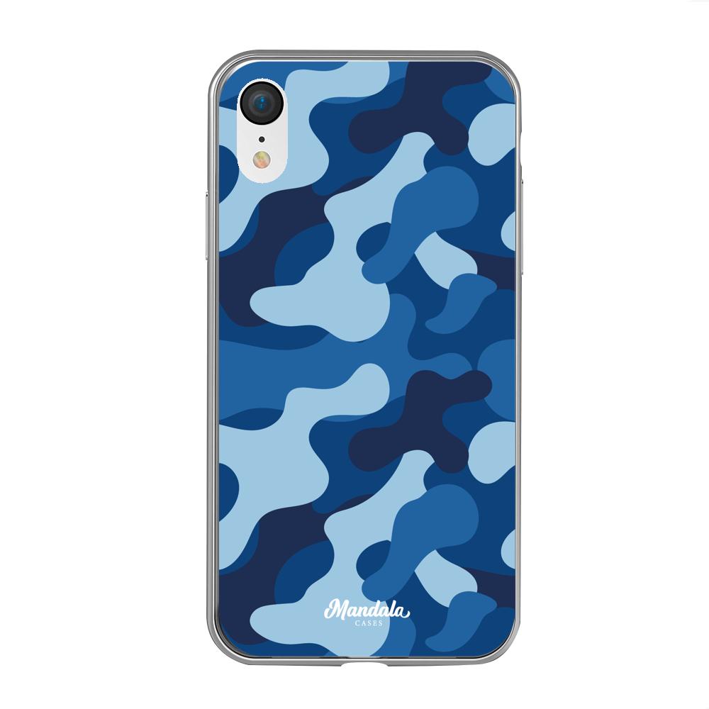 Estuches para iphone xr - Blue Militare Case  - Mandala Cases