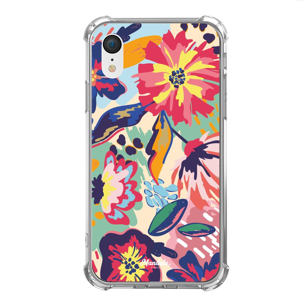 Estuches para iphone xr - Colors Flowers Case  - Mandala Cases