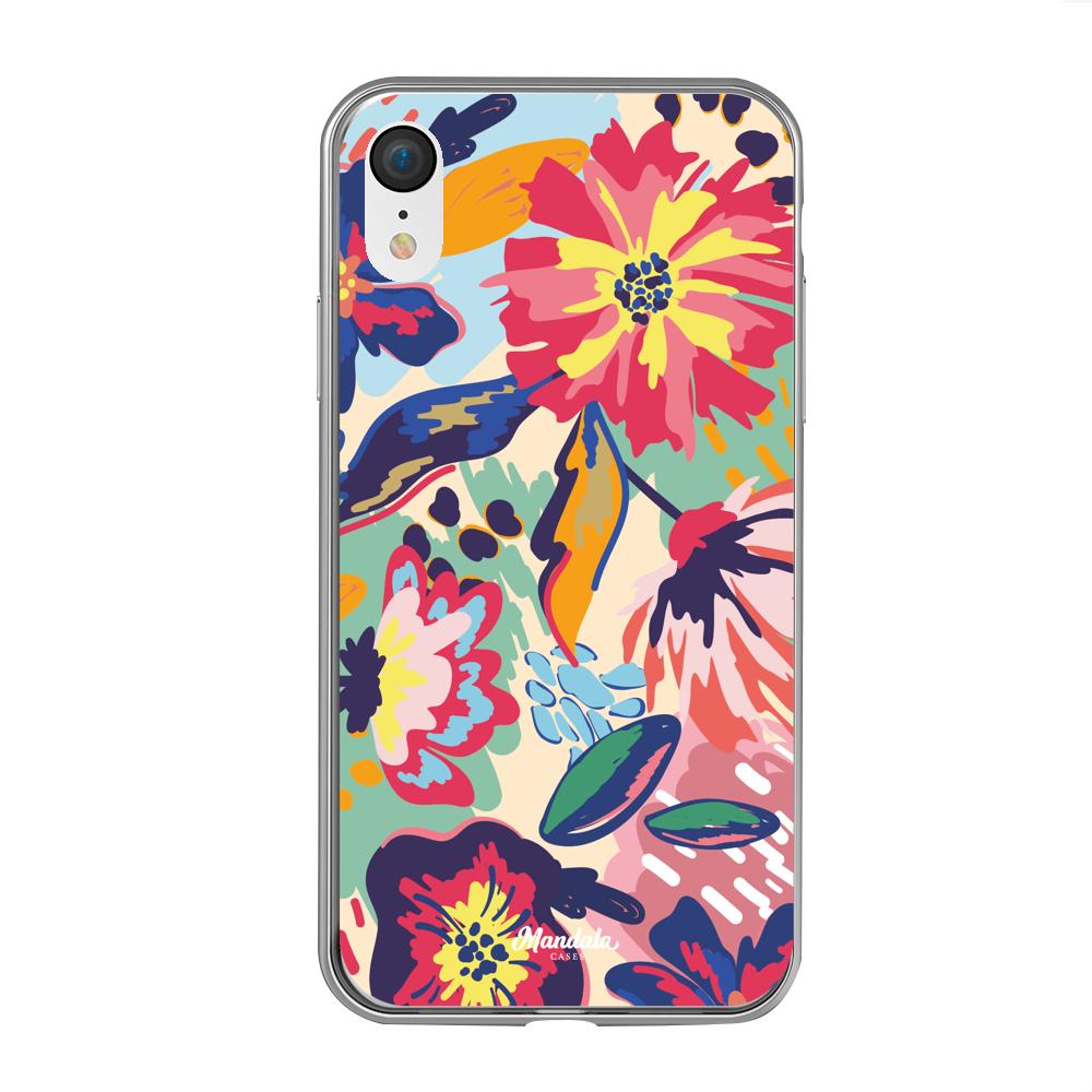 Estuches para iphone xr - Colors Flowers Case  - Mandala Cases
