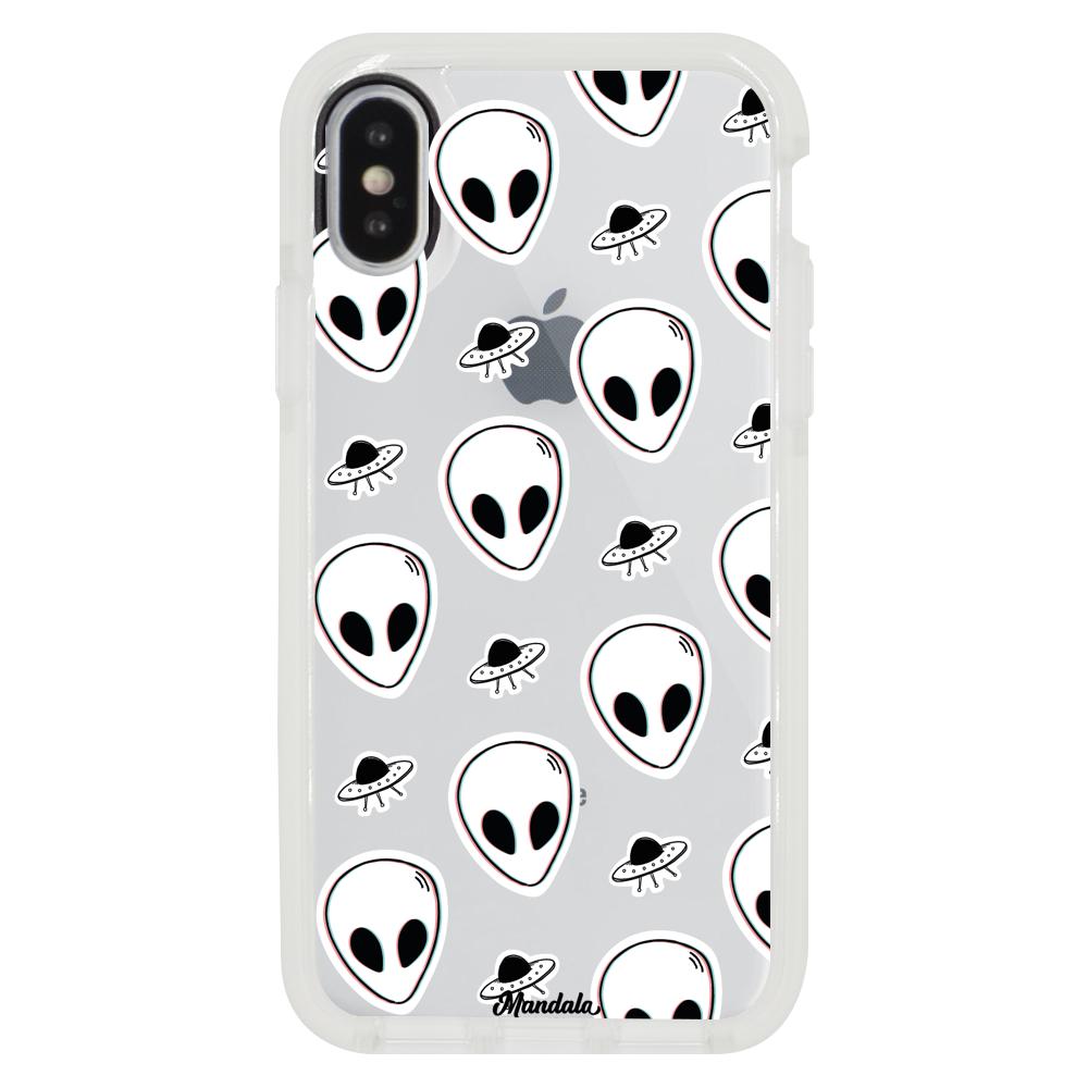 Case para iphone xs Funda de Aliens  - Mandala Cases