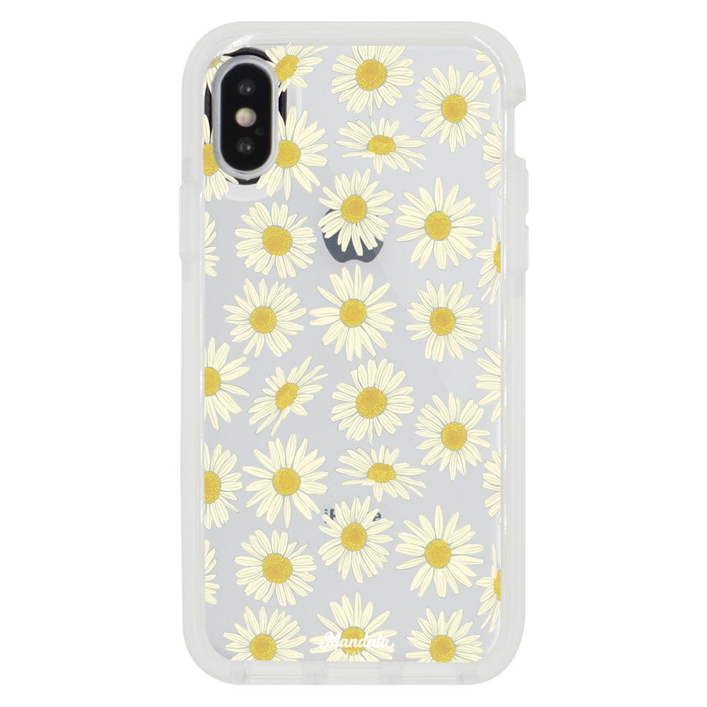 Case para iphone xs Funda Pequeñas Margaritas - Mandala Cases