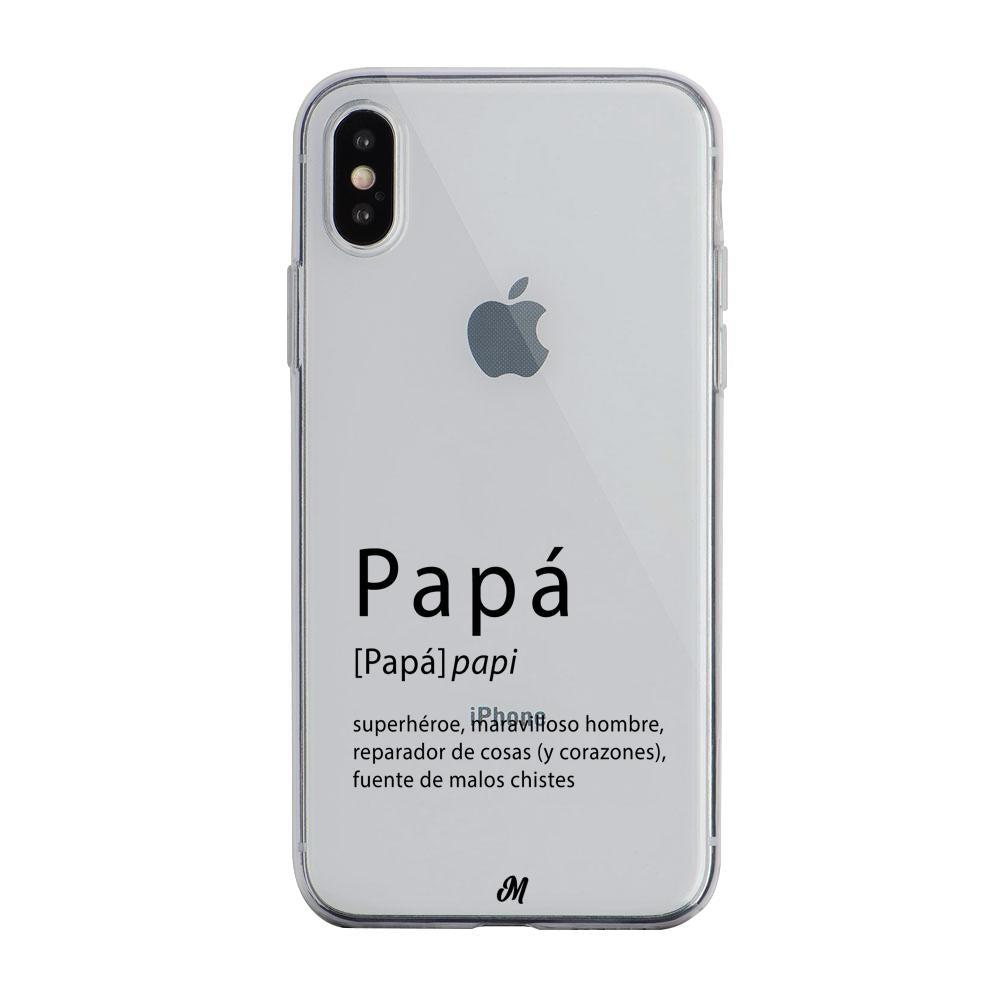 Case para iphone xs Funda papá  - Mandala Cases