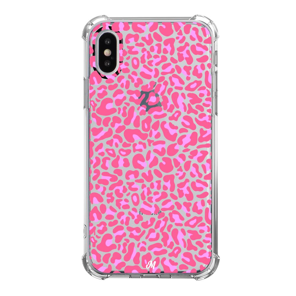 Case para iphone xs Leopardo Rosado - Mandala Cases