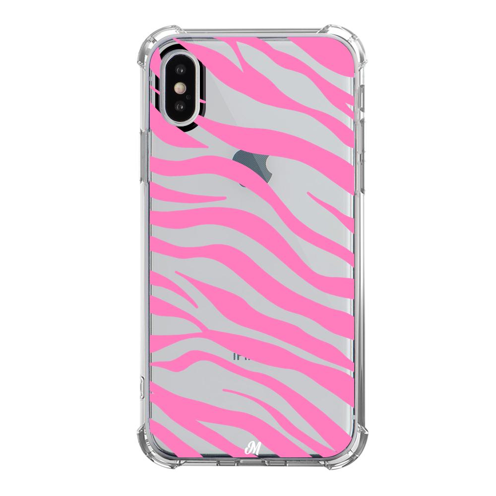 Case para iphone xs Zebra Rosada - Mandala Cases