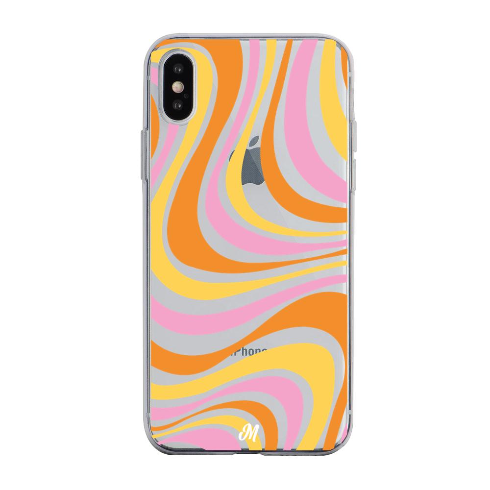 Case para iphone xs Groovy Amarillo - Mandala Cases