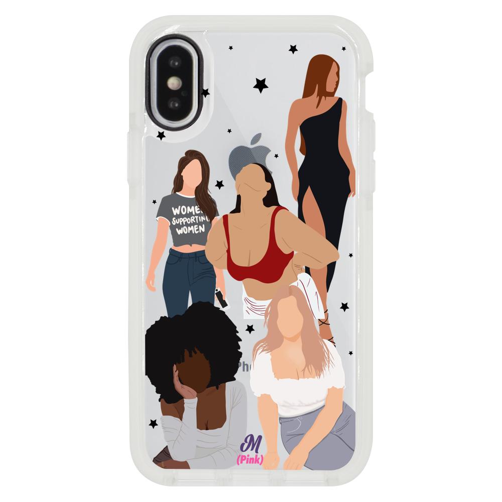 Case para iphone xs de Apoyo Femenino - Mandala Cases