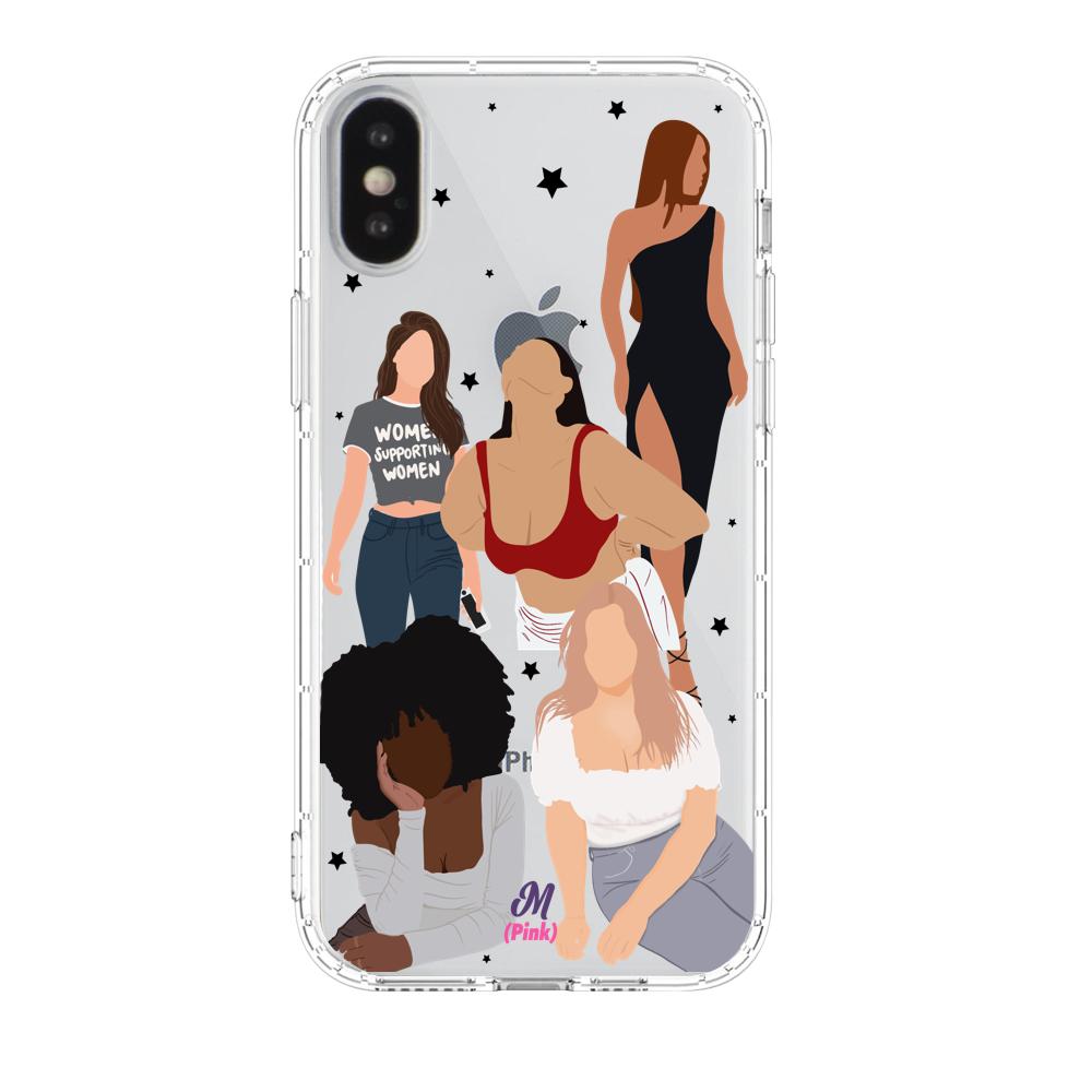 Case para iphone xs de Apoyo Femenino - Mandala Cases
