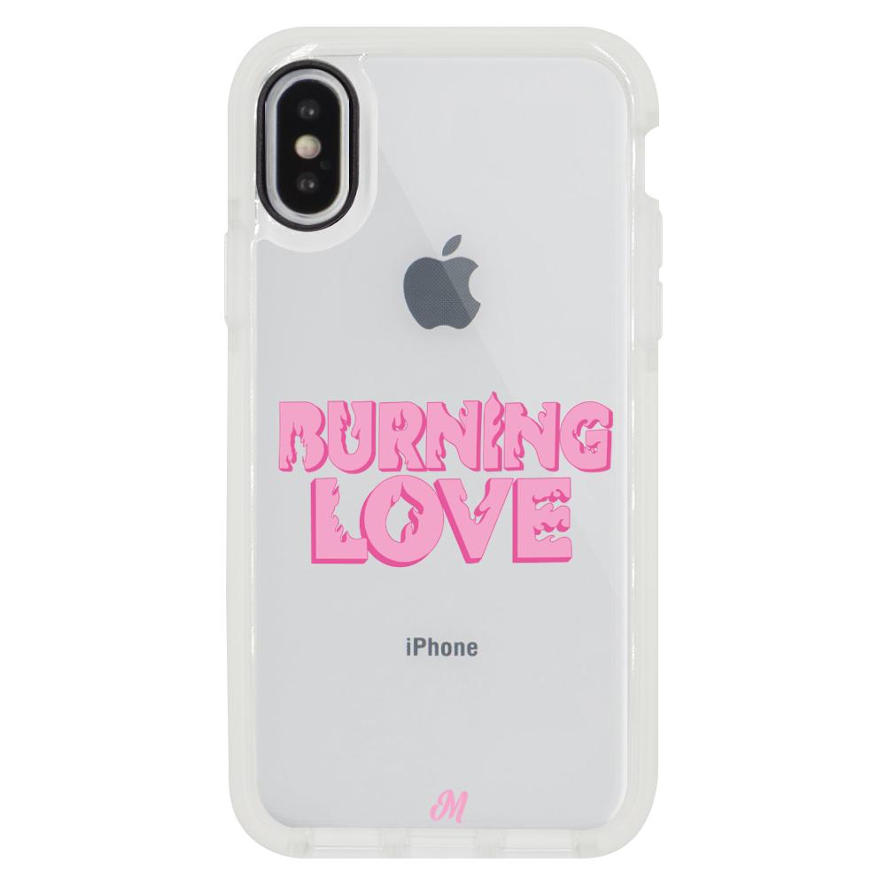 Case para iphone xs Funda Burning Love  - Mandala Cases