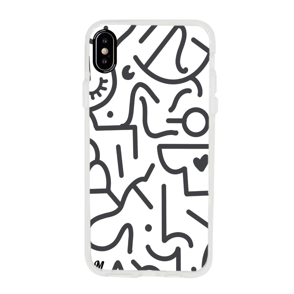Case para iphone xs Arte abstracto - Mandala Cases