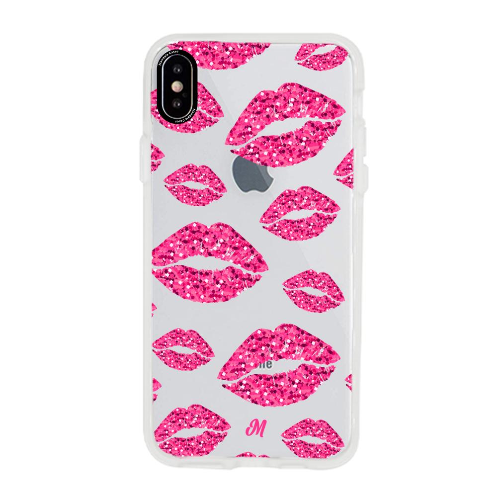 Case para iphone xs Glitter kiss - Mandala Cases