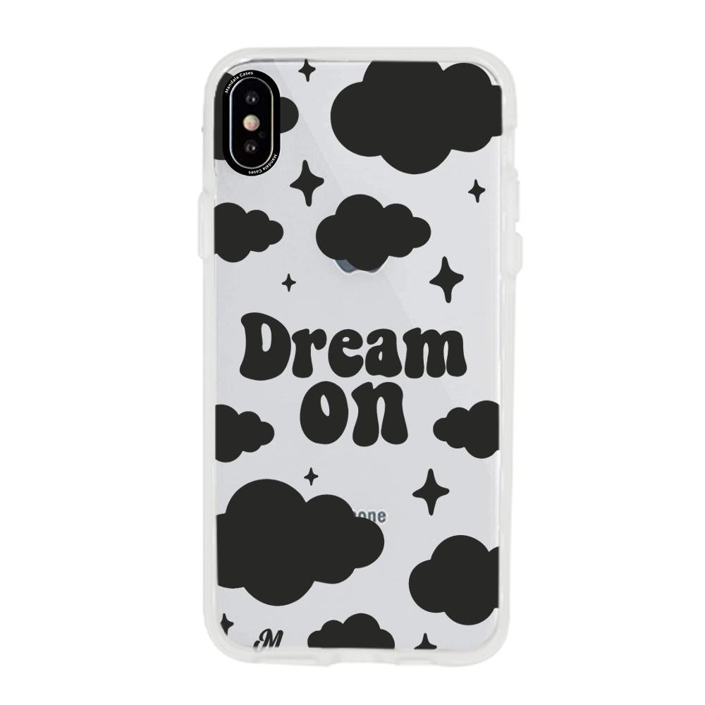 Case para iphone xs Dream on negro - Mandala Cases