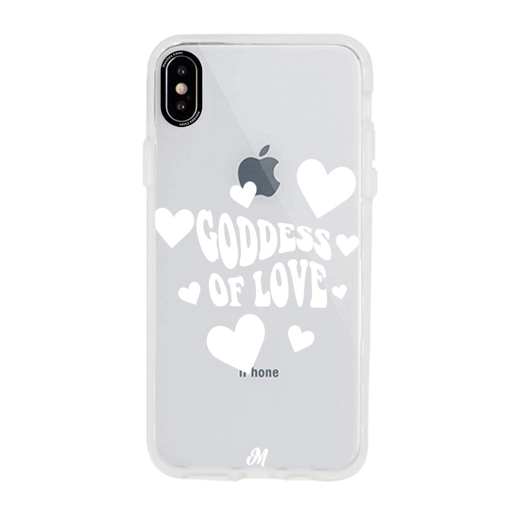 Case para iphone xs Goddess of love blanco - Mandala Cases