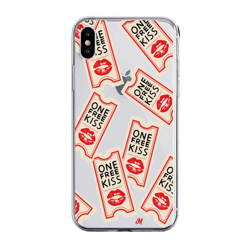 Case para iphone xs Kiss Ticket - Mandala Cases