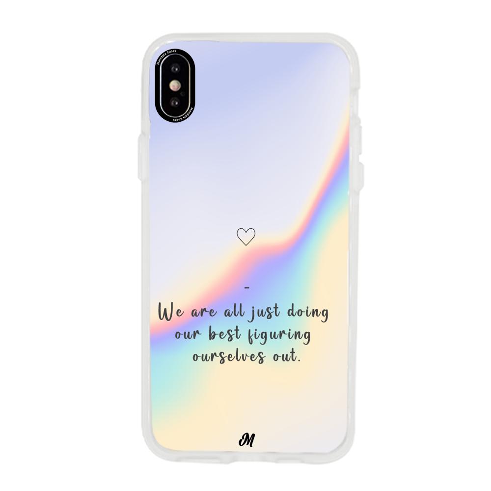 Case para iphone xs We are all - Mandala Cases