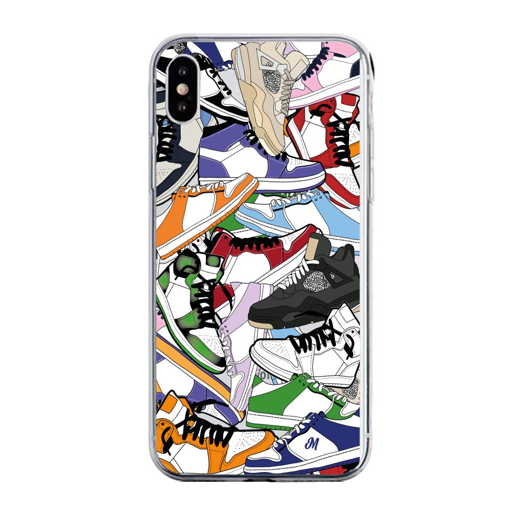 Case para iphone xs Sneakers pattern - Mandala Cases