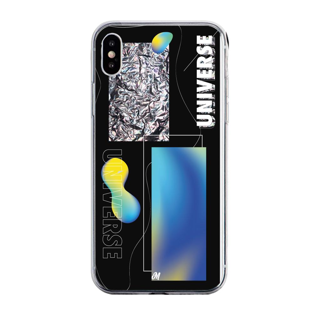 Case para iphone xs Blue universe - Mandala Cases