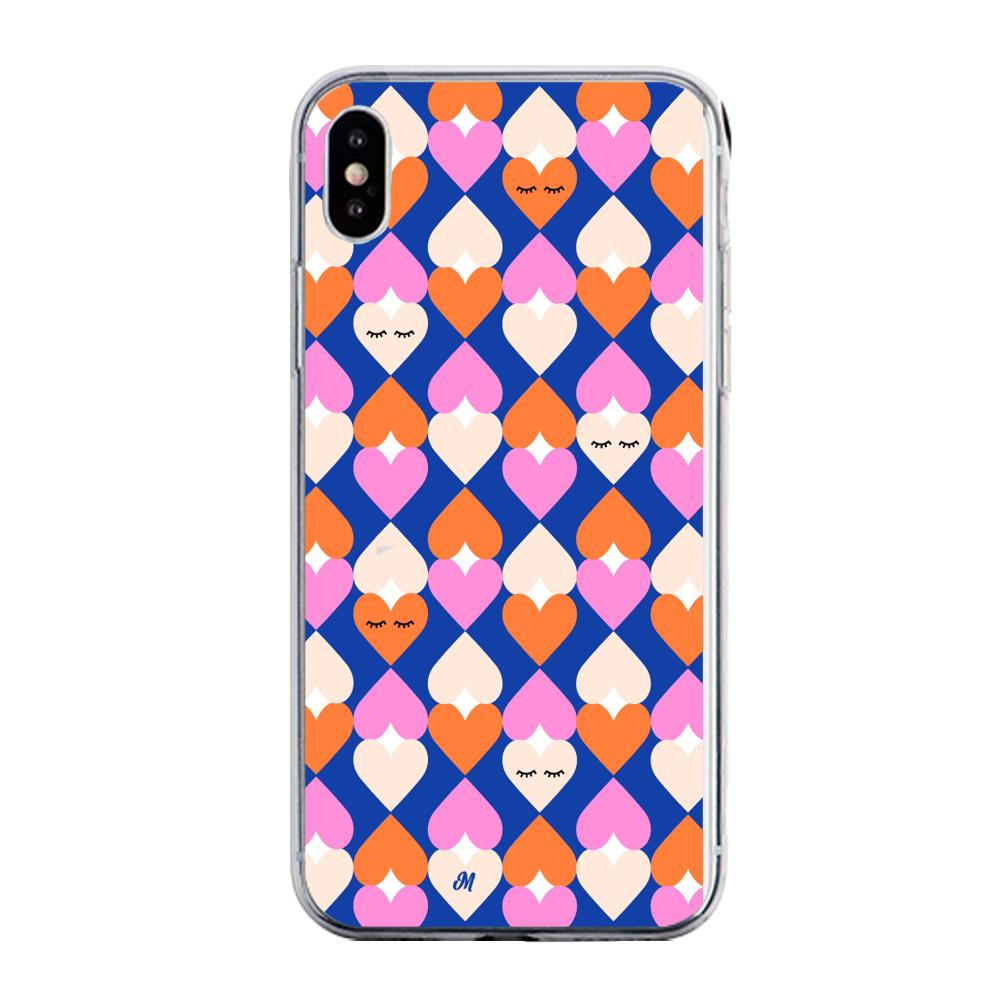 Case para iphone xs poker hearts - Mandala Cases