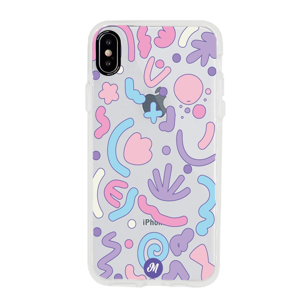 Cases para iphone xs Colorful Spots Remake - Mandala Cases