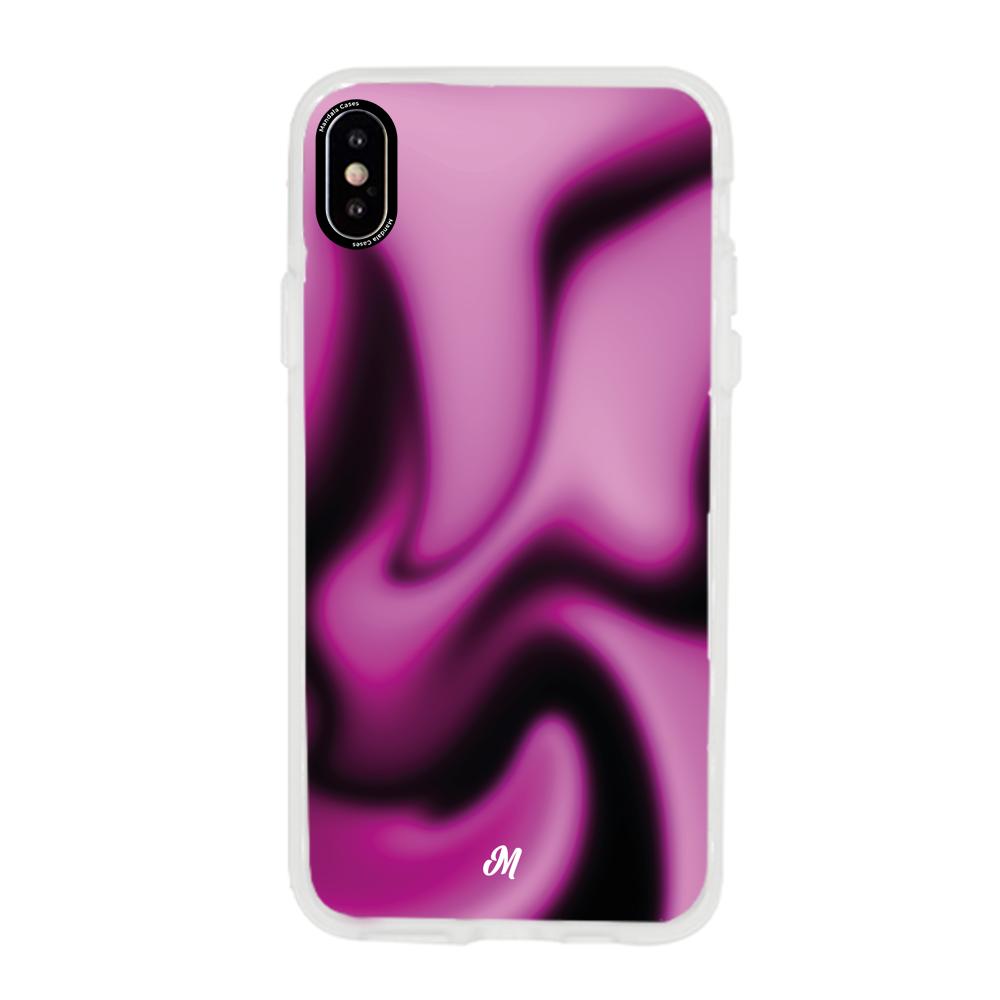Cases para iphone xs Purple Ghost - Mandala Cases