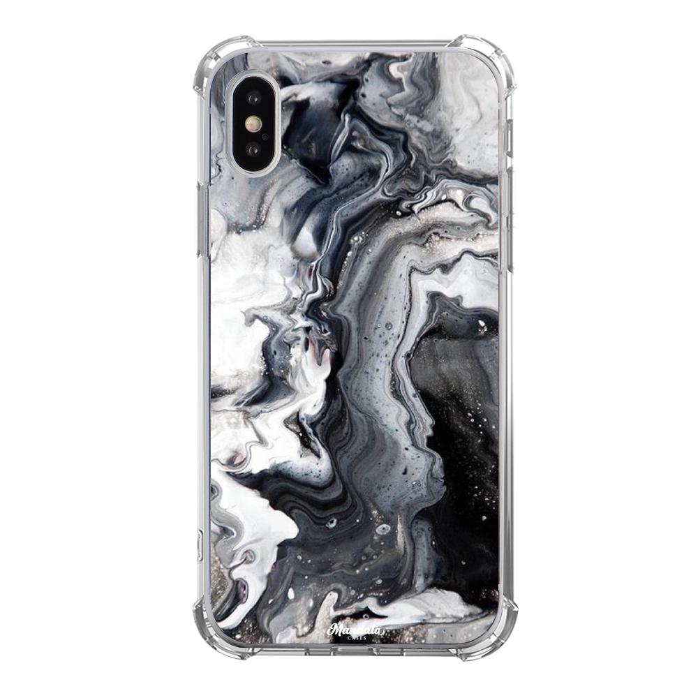 Estuches para iphone xs - Black Marble Case  - Mandala Cases