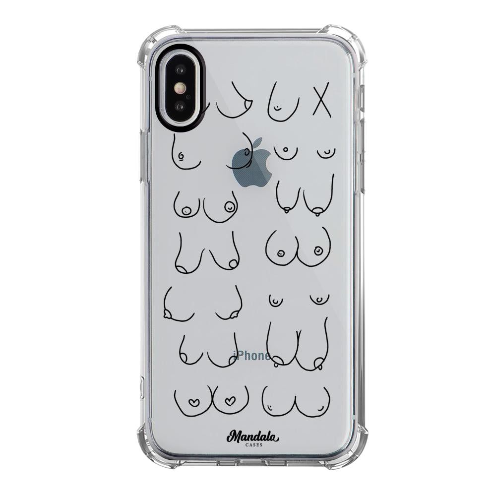 Estuches para iphone xs - Boobs Case  - Mandala Cases
