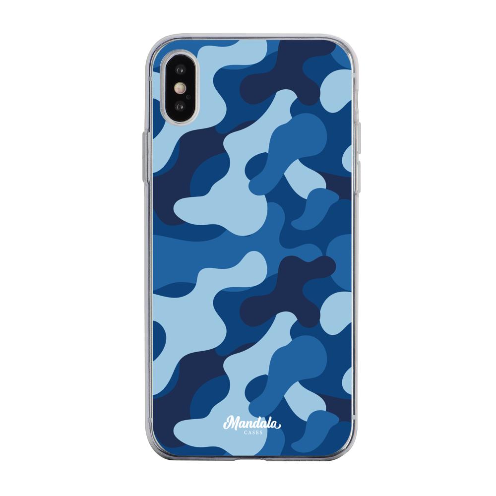 Estuches para iphone xs - Blue Militare Case  - Mandala Cases