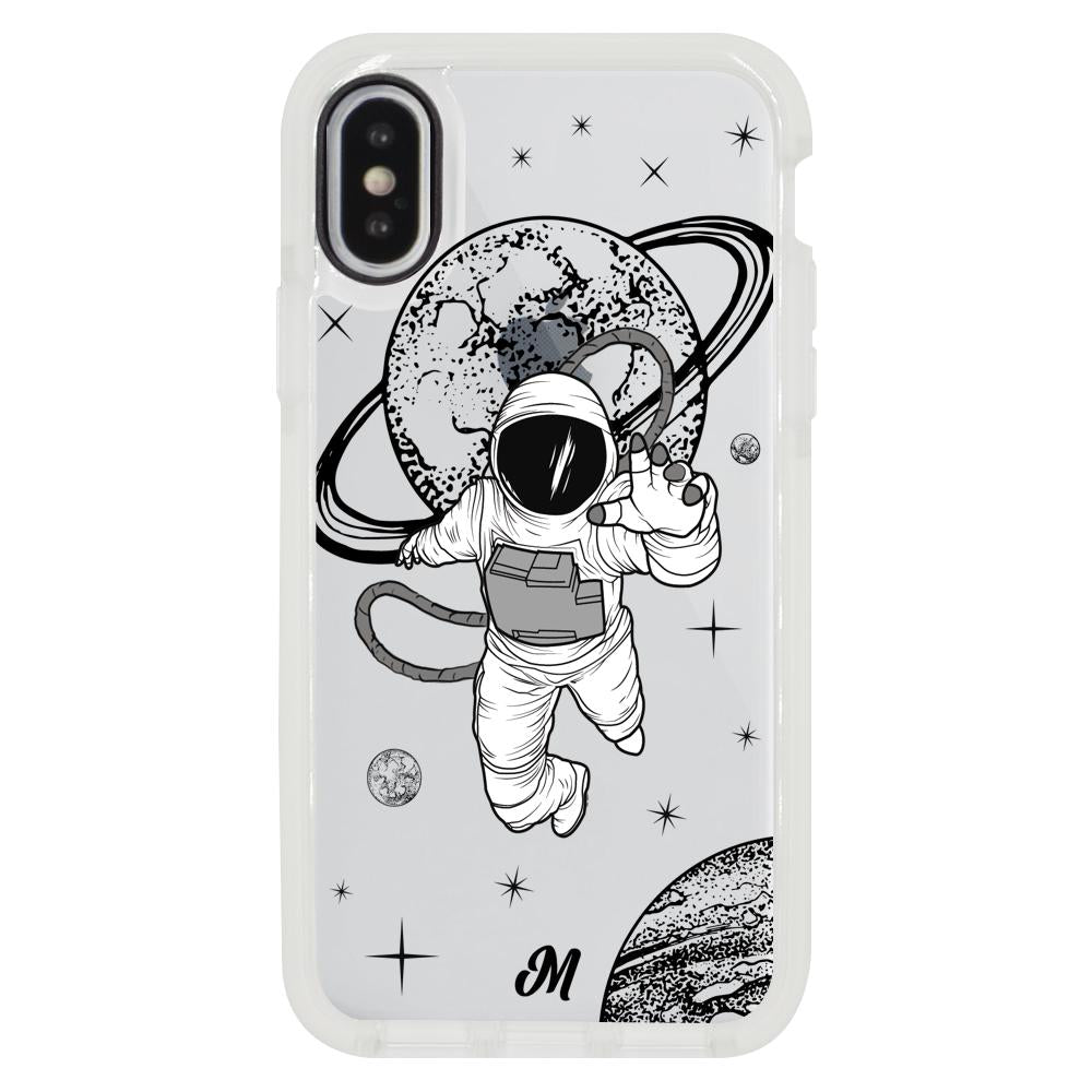 Case para iphone xs max Funda Saturno Astronauta - Mandala Cases