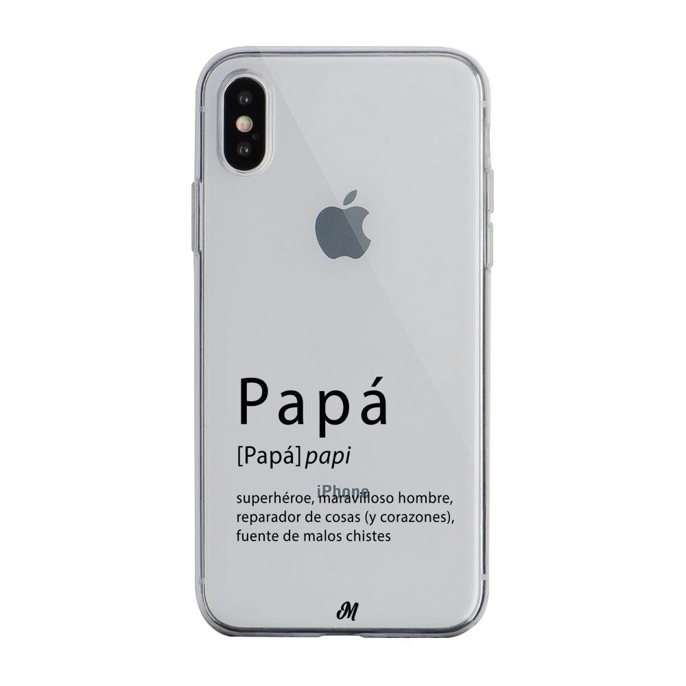 Case para iphone xs max Funda papá  - Mandala Cases
