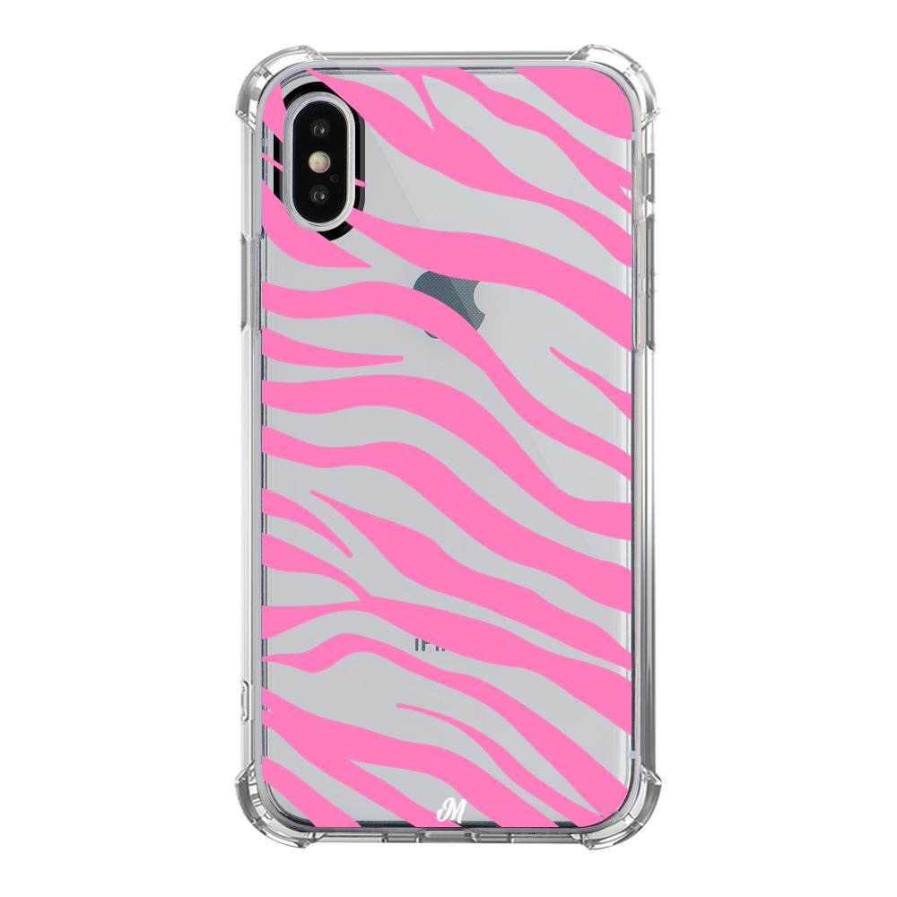 Case para iphone xs max Zebra Rosada - Mandala Cases