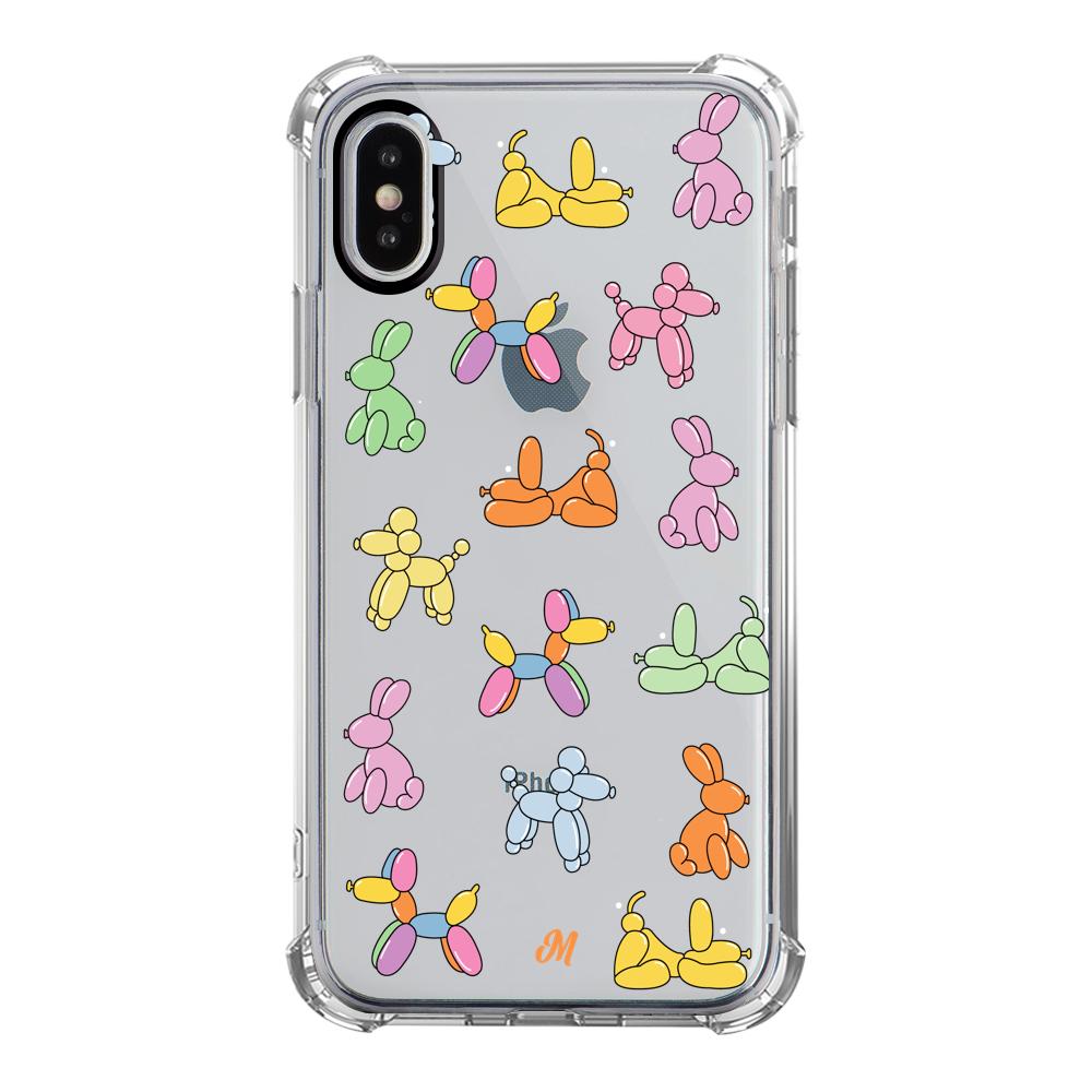 Case para iphone xs max Globos de mascotas - Mandala Cases