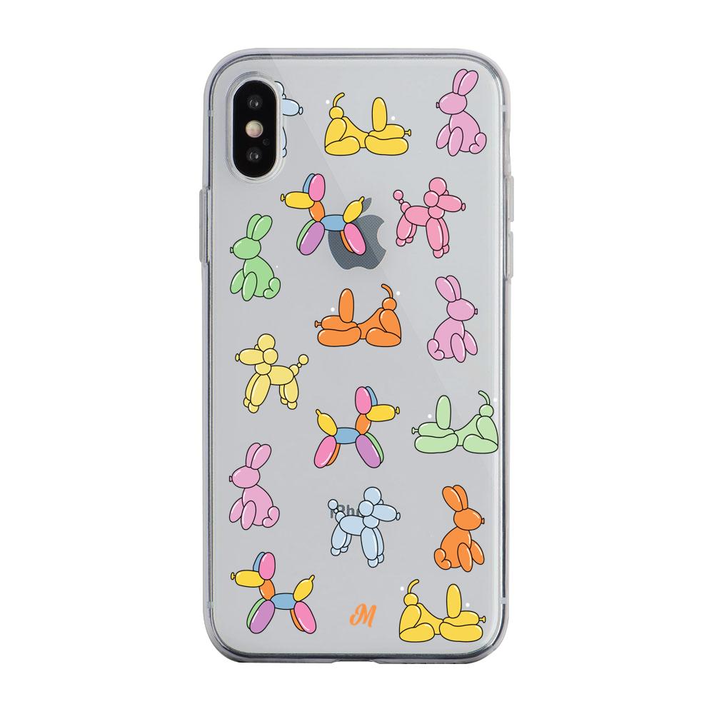 Case para iphone xs max Globos de mascotas - Mandala Cases